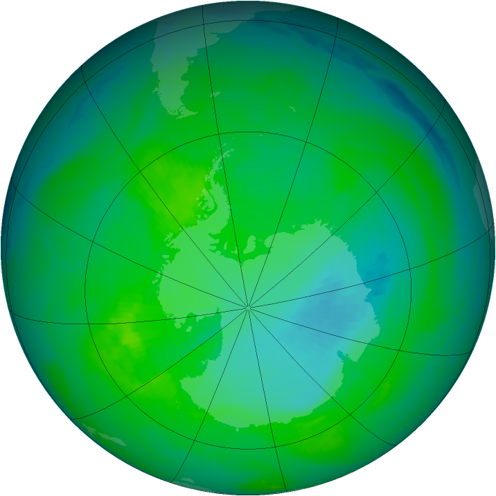 Ozone Map 1986-12-01